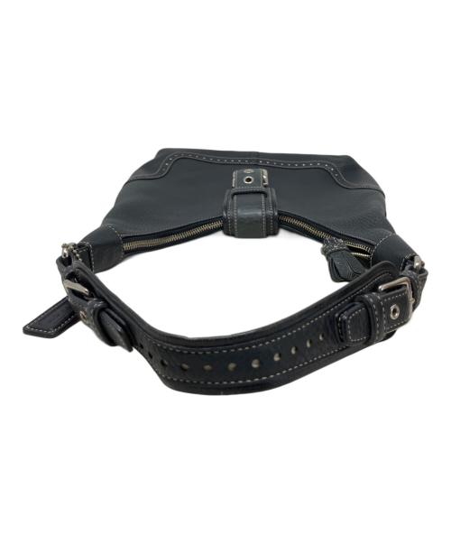 COACH（コーチ）COACH (コーチ) COACH ハンプトンズ ショルダーバッグ ブラックの古着・服飾アイテム