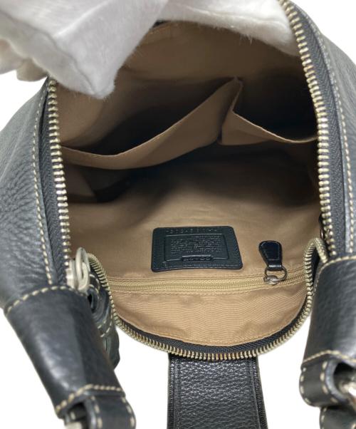 COACH（コーチ）COACH (コーチ) COACH ハンプトンズ ショルダーバッグ ブラックの古着・服飾アイテム