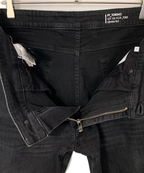 PT TORINO（ピーティートリノ）PT TORINO (ピーティートリノ) PT TORINO デニムパンツ ブラック サイズ:86cm (W34)の古着・服飾アイテム
