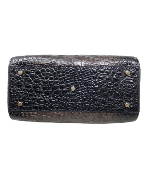 LEATHER JEWELS（レザージュエルズ）LEATHER JEWELS (レザージュエルズ) LEATHER JEWELS ハンドバッグ ブラウンの古着・服飾アイテム