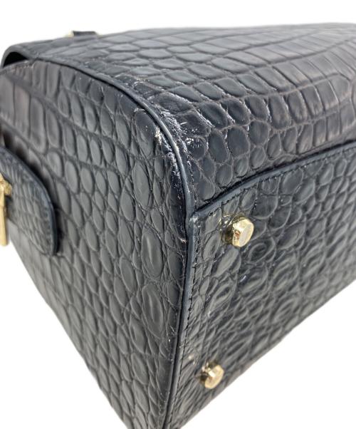 LEATHER JEWELS（レザージュエルズ）LEATHER JEWELS (レザージュエルズ) LEATHER JEWELS ハンドバッグ ブラウンの古着・服飾アイテム