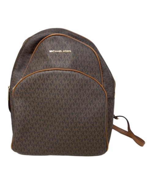 MICHAEL KORS（マイケル・コース）MICHAEL KORS (マイケル・コース) MICHAEL KORS リュック ブラウンの古着・服飾アイテム