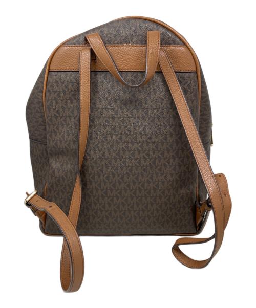 MICHAEL KORS（マイケル・コース）MICHAEL KORS (マイケル・コース) MICHAEL KORS リュック ブラウンの古着・服飾アイテム