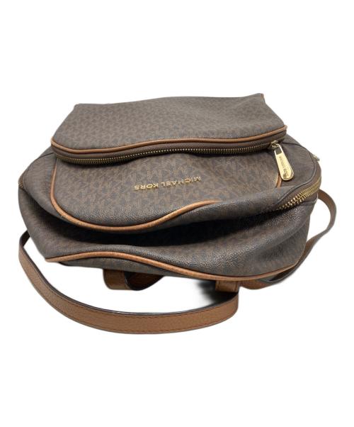 MICHAEL KORS（マイケル・コース）MICHAEL KORS (マイケル・コース) MICHAEL KORS リュック ブラウンの古着・服飾アイテム