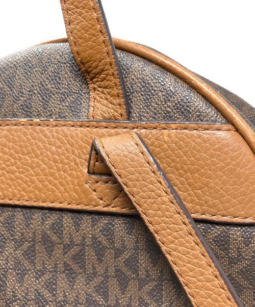 MICHAEL KORS（マイケル・コース）MICHAEL KORS (マイケル・コース) MICHAEL KORS リュック ブラウンの古着・服飾アイテム