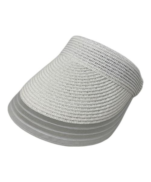 shinjeo（shinjeo）shinjeo (shinjeo) shinjeo サンバイザー ホワイトの古着・服飾アイテム