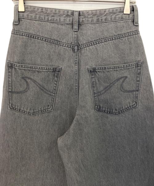 Sea Room lynn（シールームリン）Sea Room Lynn (シールームリン) Sea Room Lynn ワイドデニムパンツ グレー サイズ:SIZE W24 未使用品の古着・服飾アイテム