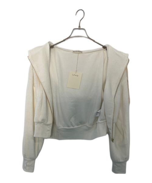 Sea Room lynn（シールームリン）Sea Room Lynn (シールームリン) Sea Room Lynn パイルフーディパーカー ホワイト サイズ:Free 未使用品の古着・服飾アイテム