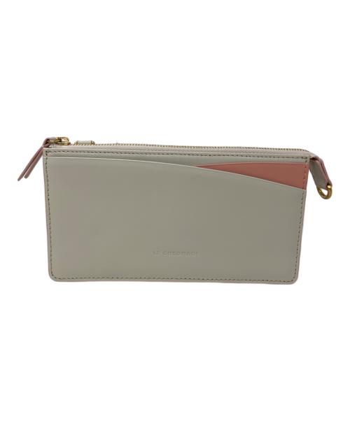 LE CHROMAQI（ルクロマキ）le chromaqi (ルクロマキ) le chromaqi ショルダーポーチ ベージュ×ピンク 未使用品の古着・服飾アイテム