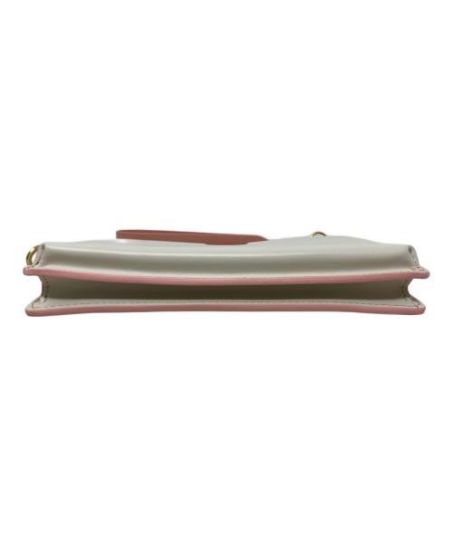 LE CHROMAQI（ルクロマキ）le chromaqi (ルクロマキ) le chromaqi ショルダーポーチ ベージュ×ピンク 未使用品の古着・服飾アイテム