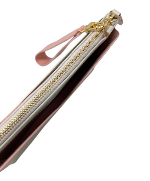 LE CHROMAQI（ルクロマキ）le chromaqi (ルクロマキ) le chromaqi ショルダーポーチ ベージュ×ピンク 未使用品の古着・服飾アイテム