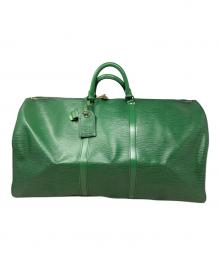 LOUIS VUITTON（ルイ ヴィトン）の古着「LOUIS VUITTON エピ キーポル60 トラベルバッグ」｜グリーン