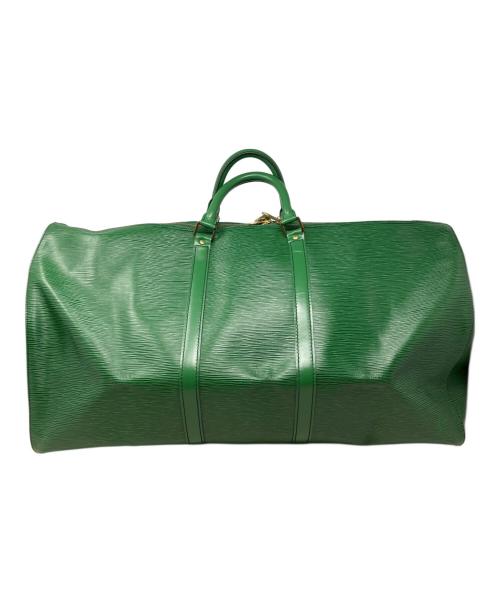 LOUIS VUITTON（ルイ ヴィトン）LOUIS VUITTON (ルイ ヴィトン) LOUIS VUITTON エピ キーポル60 トラベルバッグ グリーンの古着・服飾アイテム