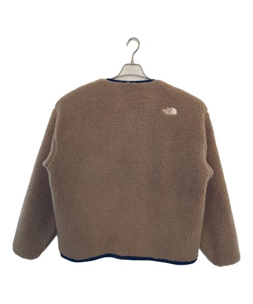 THE NORTH FACE（ザ ノース フェイス）THE NORTH FACE (ザ ノース フェイス) THE NORTH FACE リバーシブルエクストリームパイルカーディガン ネイビー×ベージュ サイズ:Lの古着・服飾アイテム