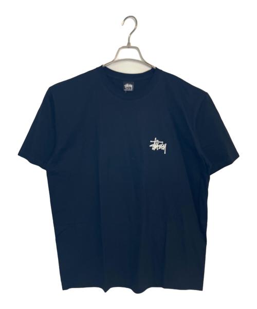 stussy（ステューシー）stussy (ステューシー) stussy Basic Stussy Tee 半袖カットソー ブラック サイズ:L 未使用品の古着・服飾アイテム
