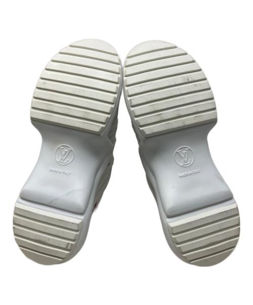 LOUIS VUITTON（ルイ ヴィトン）LOUIS VUITTON (ルイ ヴィトン) LOUIS VUITTON LVアークライト スニーカー ホワイト×ピンク サイズ:36の古着・服飾アイテム