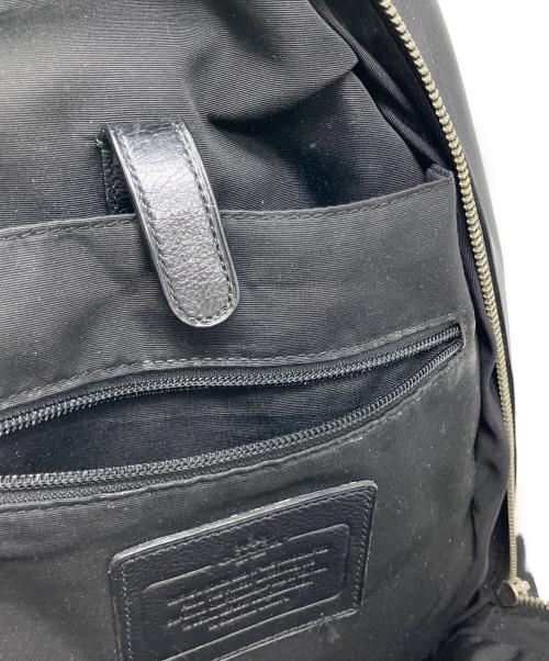 COACH（コーチ）COACH (コーチ) COACH リュック ブラック×ブルーの古着・服飾アイテム
