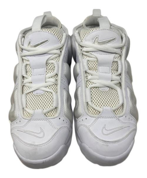 NIKE（ナイキ）NIKE (ナイキ) NIKE AIR MORE UPTEMPO LOW スニーカー ホワイト サイズ:24.5cmの古着・服飾アイテム