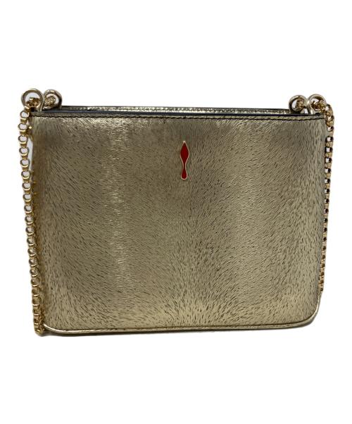 Christian Louboutin（クリスチャン・ルブタン）Christian Louboutin (クリスチャン・ルブタン) Christian Louboutin ショルダーバッグ ゴールド色の古着・服飾アイテム