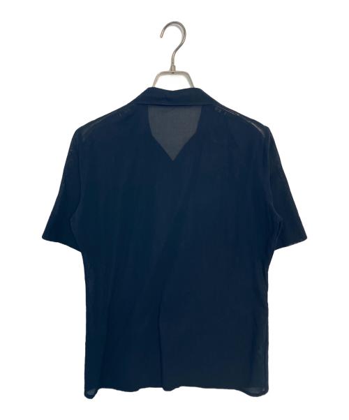 Christian Dior（クリスチャン ディオール）Christian Dior (クリスチャン ディオール) Christian Dior 半袖シャツ ネイビー サイズ:-の古着・服飾アイテム