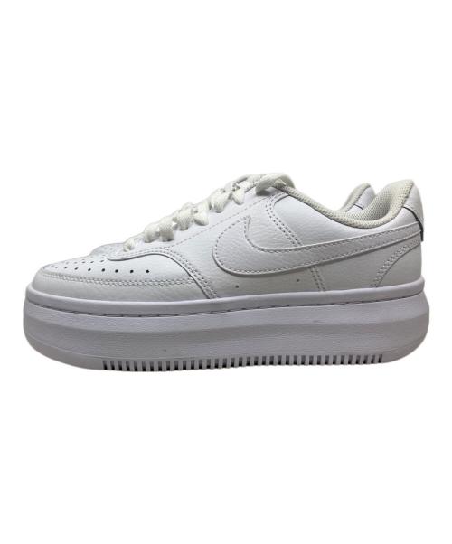 NIKE（ナイキ）NIKE (ナイキ) NIKE Court Vision Alta sneakers スニーカー ホワイト サイズ:25cm 未使用品の古着・服飾アイテム
