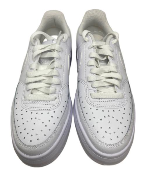 NIKE（ナイキ）NIKE (ナイキ) NIKE Court Vision Alta sneakers スニーカー ホワイト サイズ:25cm 未使用品の古着・服飾アイテム