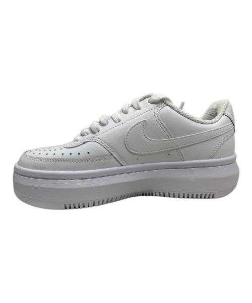 NIKE（ナイキ）NIKE (ナイキ) NIKE Court Vision Alta sneakers スニーカー ホワイト サイズ:25cm 未使用品の古着・服飾アイテム