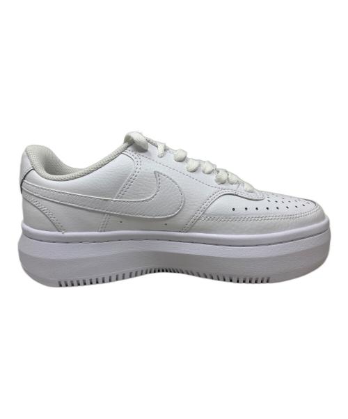 NIKE（ナイキ）NIKE (ナイキ) NIKE Court Vision Alta sneakers スニーカー ホワイト サイズ:25cm 未使用品の古着・服飾アイテム