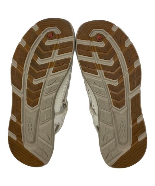 KEEN（キーン）KEEN (キーン) KEEN ユニーク ダブルケー スニーカー ベージュ サイズ:24.5cmの古着・服飾アイテム