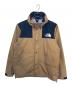 THE NORTH FACE（ザ ノース フェイス）の古着「THE NORTH FACE マウンテンレインテックスジャケット」｜ベージュ×ブラック