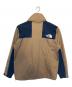 THE NORTH FACE (ザ ノース フェイス) THE NORTH FACE マウンテンレインテックスジャケット ベージュ×ブラック サイズ:M：13000円