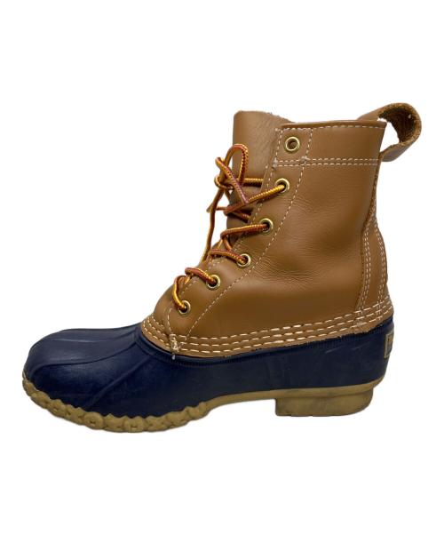 bean boots L.L.Bean（bean boots L.L.Bean）bean boots L.L.Bean (bean boots L.L.Bean) bean boots L.L.Bean ブーツ ブラウン×ネイビー サイズ:-の古着・服飾アイテム