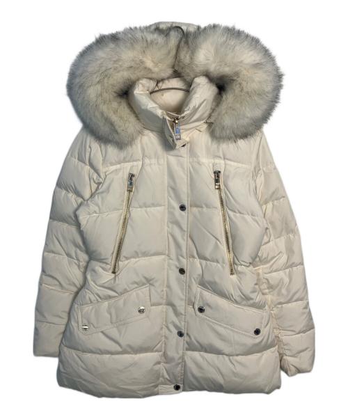 MICHAEL KORS（マイケル・コース）MICHAEL KORS (マイケル・コース) MICHAEL KORS 中綿ジャケット アイボリー サイズ:Mの古着・服飾アイテム
