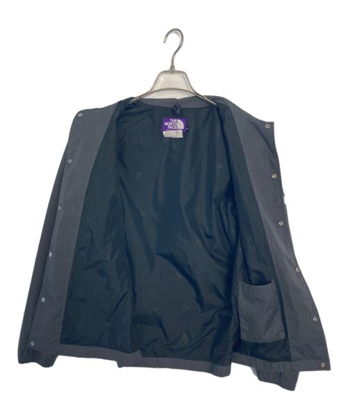 THE NORTHFACE PURPLELABEL（ザ・ノースフェイス パープルレーベル）THE NORTHFACE PURPLELABEL (ザ・ノースフェイス パープルレーベル) THE NORTHFACE PURPLELABEL コーチジャケット グレー サイズ:Sの古着・服飾アイテム