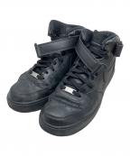 NIKEナイキ）の古着「NIKE AIR FORCE 1 ハイカットスニーカー」｜ブラック