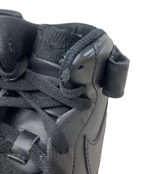 NIKE（ナイキ）NIKE (ナイキ) NIKE AIR FORCE 1 ハイカットスニーカー ブラック サイズ:28㎝の古着・服飾アイテム