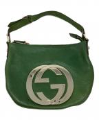 GUCCIグッチ）の古着「GUCCI ハンドバッグ」｜グリーン