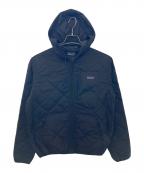 Patagoniaパタゴニア）の古着「Patagonia ダイアモンドキルテッドボマーフーディ ジャケット」｜ブラック