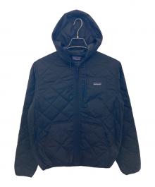 Patagonia（パタゴニア）の古着「Patagonia ダイアモンドキルテッドボマーフーディ ジャケット」｜ブラック