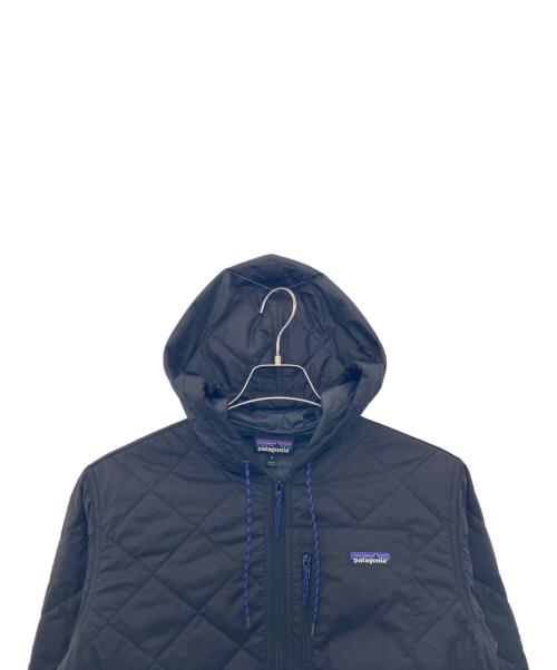Patagonia（パタゴニア）Patagonia (パタゴニア) Patagonia ダイアモンドキルテッドボマーフーディ ジャケット ブラック サイズ:Sの古着・服飾アイテム
