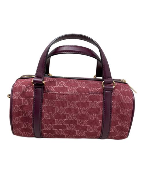 MICHAEL KORS（マイケル・コース）MICHAEL KORS (マイケル・コース) MICHAEL KORS 2WAYバッグ レッド×ゴールドの古着・服飾アイテム