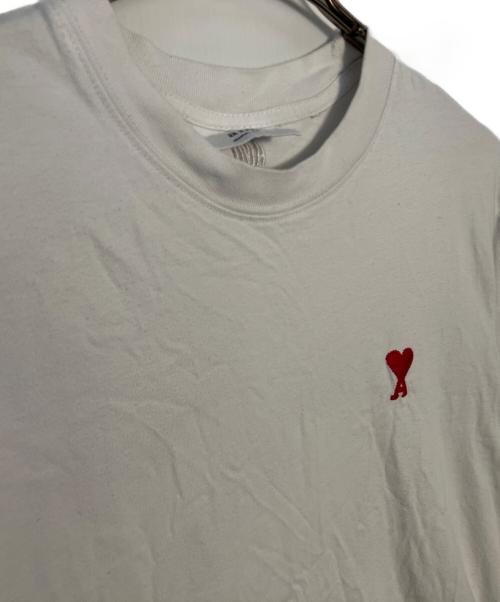 AMI Alexandre Mattiussi（アミアレクサンドルマテュッシ）AMI Alexandre Mattiussi (アミアレクサンドルマテュッシ) AMI Alexandre Mattiussi 半袖カットソー ホワイト サイズ:-の古着・服飾アイテム