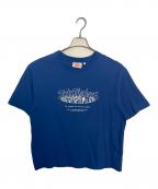 Dirty Workers Studioダーティーワーカーズスタジオ）の古着「DIRTY WORKERS STUDIO 半袖カットソー」｜ブルー