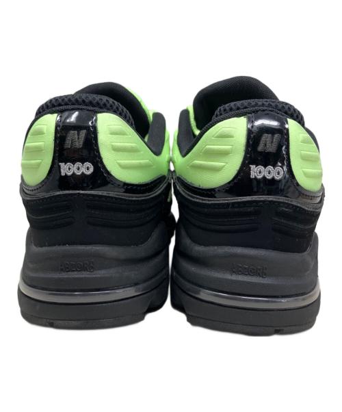 NEW BALANCE（ニューバランス）NEW BALANCE (ニューバランス) NEW BALANCE スニーカー グリーン×ブラック サイズ:26.5㎝の古着・服飾アイテム
