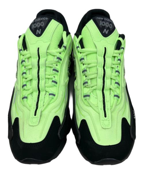 NEW BALANCE（ニューバランス）NEW BALANCE (ニューバランス) NEW BALANCE スニーカー グリーン×ブラック サイズ:26.5㎝の古着・服飾アイテム