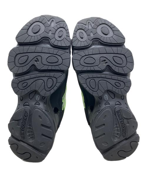 NEW BALANCE（ニューバランス）NEW BALANCE (ニューバランス) NEW BALANCE スニーカー グリーン×ブラック サイズ:26.5㎝の古着・服飾アイテム