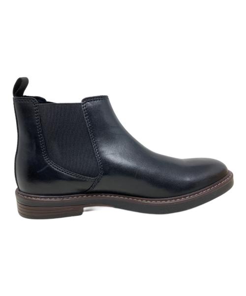 CLARKS（クラークス）CLARKS (クラークス) CLARKS Paulson Up サイドゴアブーツ ブラック サイズ:26.5㎝の古着・服飾アイテム