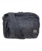 PORTERポーター）の古着「PORTER ショルダーバッグ」｜ブラック