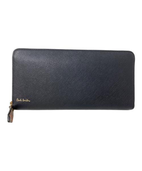 PAUL SMITH（ポールスミス）PAUL SMITH (ポールスミス) Paul Smith 長財布 ブラックの古着・服飾アイテム