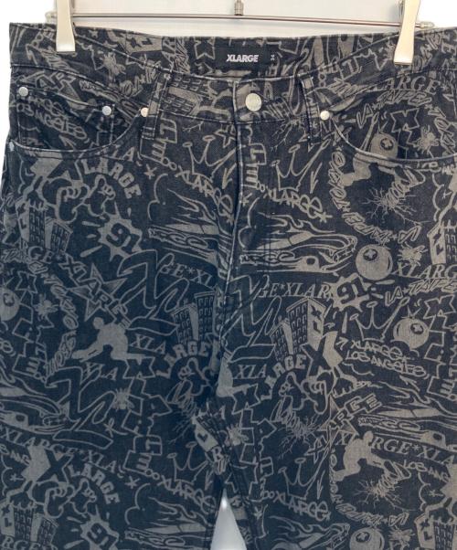 X-LARGE（エクストララージ）X-LARGE (エクストララージ) X-LARGE パンツ ブラック サイズ:86cm (W34)の古着・服飾アイテム